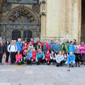 Varias Agrupaciones de Ciudadanos Asturias organizaron una actividad para dar visibilidad al Camino de Santiago bajo el título “el camino que nos une”