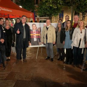 Ignacio Prendes asegura en el inicio de la campaña electoral, que votar a Ciudadanos servirá para desbloquear el país