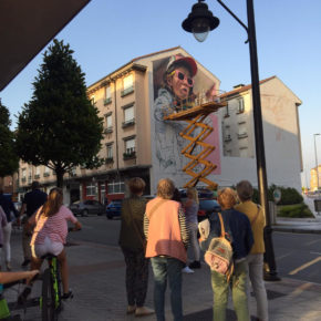 Ciudadanos Siero saca el arte mural a la calle