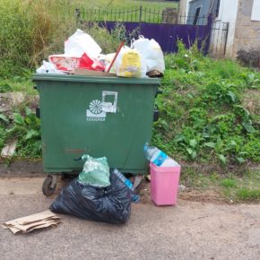 Ciudadanos Grado reclama “medidas” para mejorar la recogida de basura en la zona rural del municipio