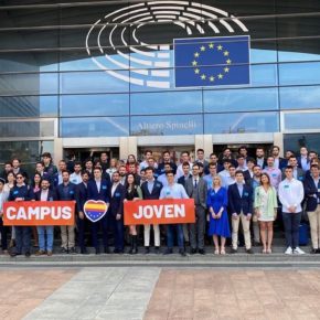 Jóvenes de Ciudadanos Asturias participan en Bruselas el Campus Europeo 2022 